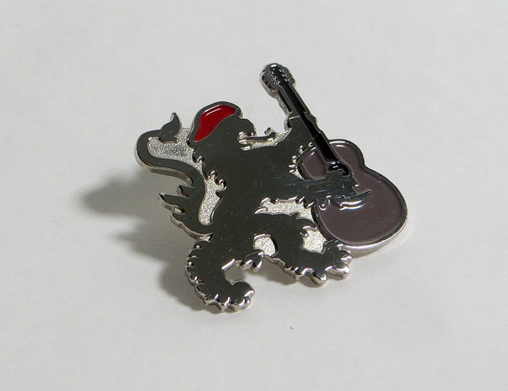 Lion Emblem Lapel Pin